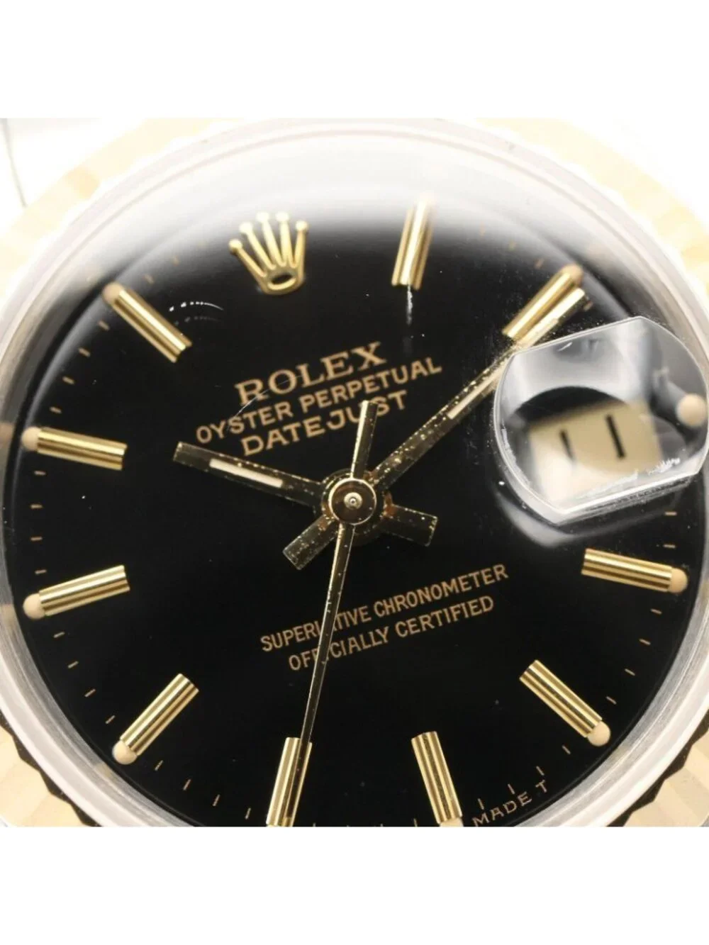 Rolex Watch Datejust No 97 Bar 18K Stainless Steel